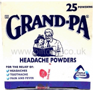 Grandpa Headache Powders 25 Sachets