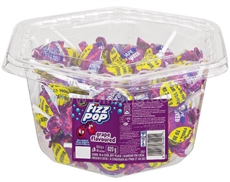 Grape Fizz Pops pack of 5