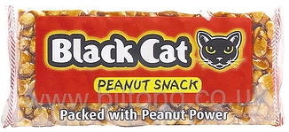 Black Cat Peanut Snack Bar 100g