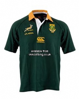 2013 South Africa Rugby Home Shirt | Susmans Best Biltong
