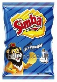 Salt & Vinegar Simba 125gm