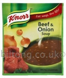 Knorr Soup Beef & Onion 60g Sachet