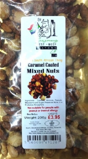 Caramel  Coated Mixed Nuts 200g