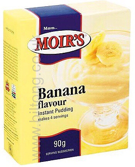 Moirs Banana Instant Puddding 90g