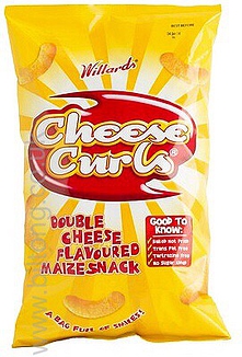 Willards Cheese Curls 150g