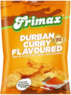 Frimax Durban Curry Flavoured Chips 125g