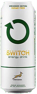 Switch Springbok Sugar Free Energy Drink 6 x 500ml