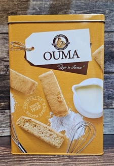 Ouma Rusk Tin (empty)