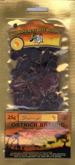 Ostrich Biltong Pack (25g)